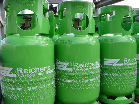 Reicherts Flüssiggas - Füllen Sie Ihre Gasflaschen mit Kältemittel auf!